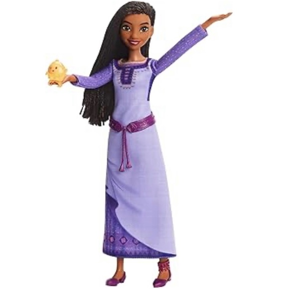 Disney Wish Singing Asha De Rosas Cantante Doll - Picture 8 of 9